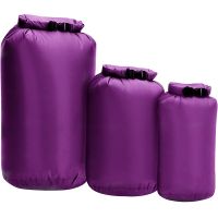 3PCS Set 8L 40L 70L Waterproof Dry Bag Pack Sack Swimming Rafting Kayaking River Trekking Floating Sailing Canoing Boating Surf