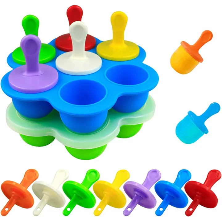 Baby Popsicle Molds Breastmilk Ice Pop Maker for Teething Babies DIY
