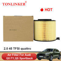 TONLINKER Air Filter 8W0133843CสำหรับAudi Q5 FY 2.0 45TFSI Quattro Q5Sportback 2017 2018 2019 2020 2021 2022 2023 รถอุปกรณ์เสริม-glsunjugdd