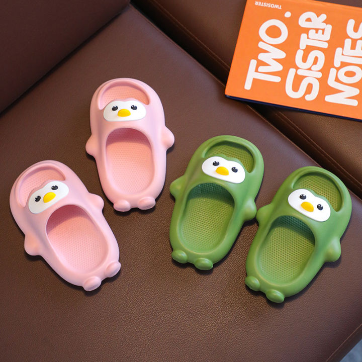 baolongxin-รองเท้าแตะสลิปเปอร์ห้องน้ำในห้องน้ำกันลื่นสำหรับใช้ในบ้านการ์ตูนรองเท้าแตะเด็กทารกใหม่ฤดูร้อน