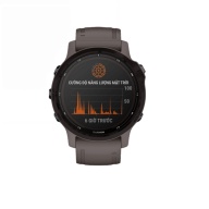 Đồng hồ thông minh Garmin Fenix 6X Titanium Carbon Gray DLC With Black Band thumbnail