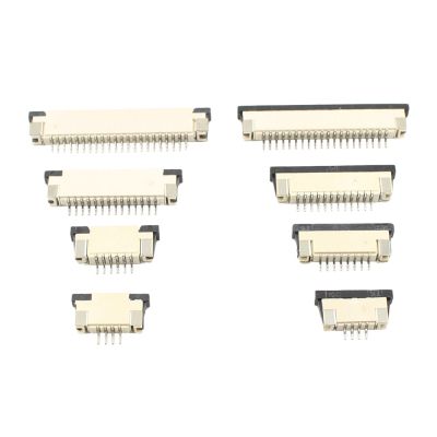 10pcs FPC FFC 1mm 1.0mm Pitch Drawer Flat Cable Connector Top / Bottom Contact 4P 5P 6P 8P 10P 12P 14P 16P 20P 16P 28P 30P 32P
