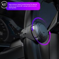 [Hot A] Perilla Giratoria Para Volante,Rodmiento De Metal Con Rotación De 360 Grados,Potenciador En วิธี Bola,Ajuste Universal,Color Negro