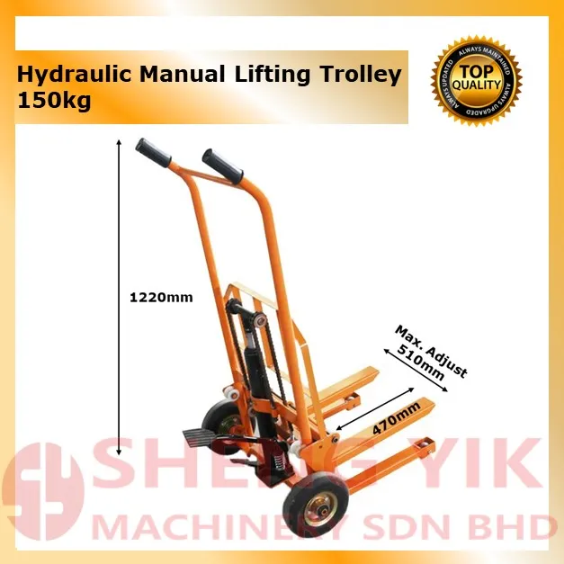 Shengyik Hydraulic Manual Lifting Trolley 200kg Lazada