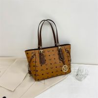 ✥❏┅ Large-capacity tote bag female 2023 new trendy texture portable vegetable basket Messenger bag versatile high-end shoulder bag