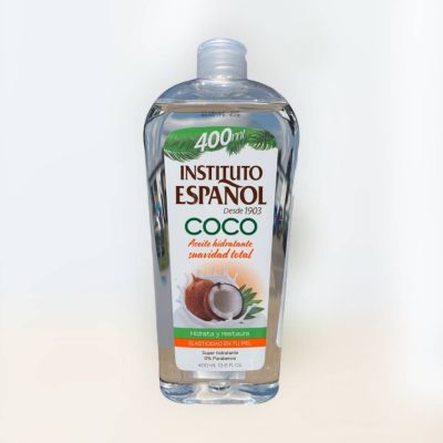 🛍 Instituto Espanol coconut bod oil 400ml. บอดี้ออยล์บำรุงผิวจากมะพร้าว