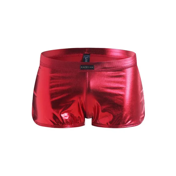 Men's Sexy Underwear Boxer Briefs Polyester Spandex Low Rise Underpants Lazada PH