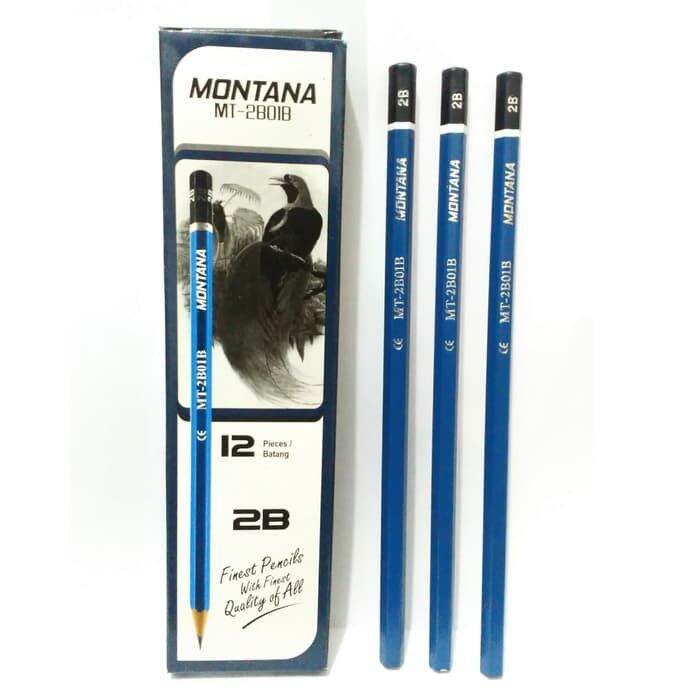 Pensil 2B Murah Merek M2000 / Montana Per Lusin | Lazada Indonesia