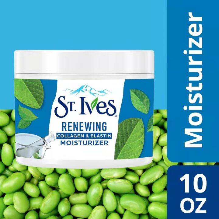 St. Ives Facial Moisturizer Renewing Collagen Elastin 10oz Lazada PH
