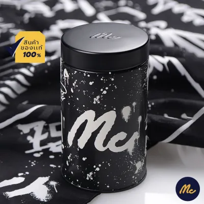 Mc Jeans ผ้าเช็ดหน้า อเนกประสงค์ พร้อมกระป๋อง ลาย Graffiti สีดำ M06Z005