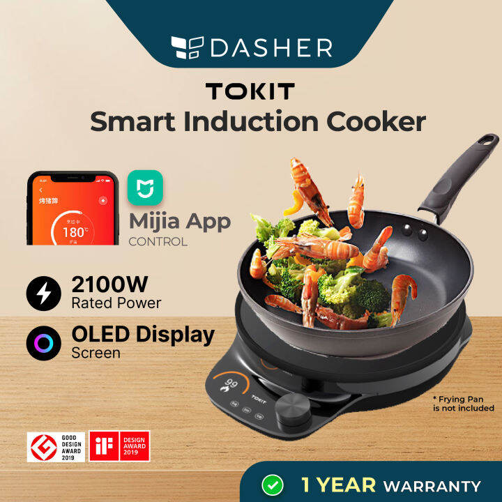 Tokit Smart Induction Cooker Entry OLED Display Screen 1.32-Inch 99 ...