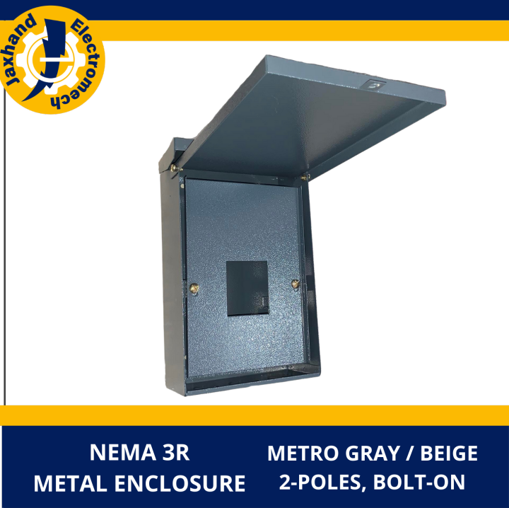 PANEL BOARD 2POLES NEMA 3R METAL ENCLOSURE FOR BOLTON BREAKER WEATHER