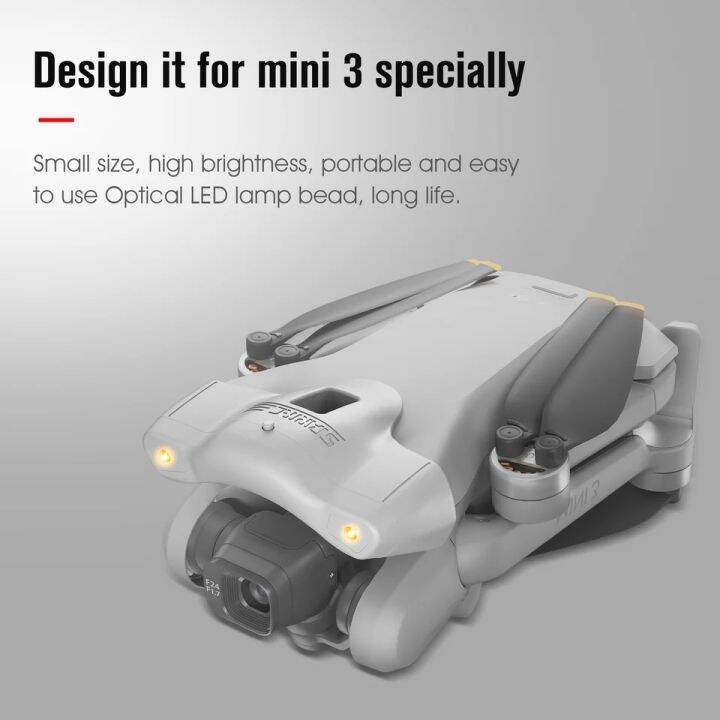 startrc-dji-mini-3-headlight-flashing-lamp-warning-led-eye-light-dji-mini-3-drone-accessories-ไฟหน้า-led-สำหรับ-dji-mini-3-ไฟกระพริบ-เตือนการบิน-ไฟแสดงสถานะ-ไฟหน้า-อุปกรณ์เสริมโดรน