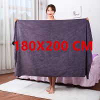 【CC】 180X200 cm bath towel super absorbent quick-drying soft and environmentally friendly