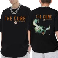 Hip Hop Rock Band The Cure Disintegration Tshirt Men Summer Cotton Short Sleeve Tees Oversized Gothic High Quality T-Shirt S-4XL-5XL-6XL