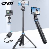 [Newest] Selfie Stick Tripod With Wireless Bluetooth Remote for GoPro Insta360 DJI Action Camera Smart Phone Tripod Stand Camera Remote Controls