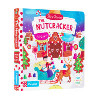 The Nutcracker first stories fairy tale operation mechanism Book English original picture book parent-child interaction story busy series cardboard English Enlightenment cognition