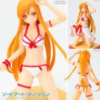 Model โมเดล Figure ฟิกเกอร์ Sword Art Online ซอร์ดอาร์ตออนไลน์ Yuuki Asuna ยูกิ อาสึนะ ในชุดว่ายน้ำ Ver Anime ของสะสมหายาก อนิเมะ การ์ตูน มังงะ คอลเลกชัน จากการ์ตูนดังญี่ปุ่น New Collection Doll ตุ๊กตา manga