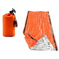 【LZ】♠✖  Portátil à prova dwaterproof água emergência sobrevivência saco de dormir montanhismo de emergência capa de chuva equipamentos de acampamento saco de dormir aflição