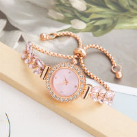 Shiny Rhinestones Bracelet Watch Skin-friendly Alloy Band Lightweight Watch Wonderful Watches Gift for WomenShiny Rhinestones Bracelet Watch Skin-friendly Alloy Band Lightweight Watch Wonderful Watches Gift for Women S6-NK-MY