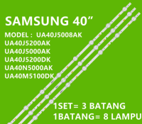 Samsung UA40J5008AK UA40J5200AK UA40JH000AK UA40M5100DKLED แถบไฟด้านหลังทีวี