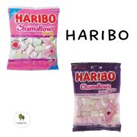 มาร์ชเมลโล่ใหญ่ มาร์ชเมลโล่ยักษ์ มาร์ชเมลโล่ สินค้านำเข้า ฮาริโบ้ Haribo Chamallows น้ำหนักสุทธิ 150g  ***สินค้าพร้อมส่ง***