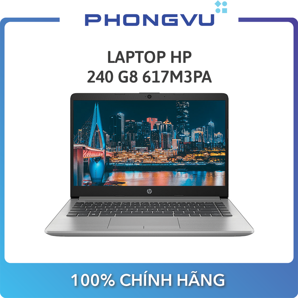 Laptop HP 240 G8 617M3PA ( 14 inch HD/Core i3-1005G1/4GB/256GB SSD/Win 11 Home)