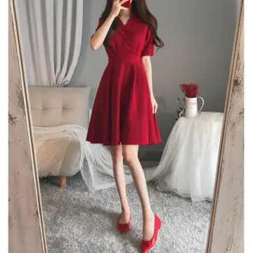 Red short dress deals for women