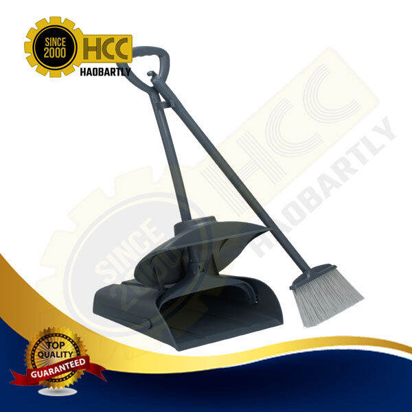 Heavy Duty Lobby Dustpan and Brush/Broom Set Utility Use Good Quality