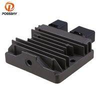 POSSBAY Black Motorcycle Voltage 12V Regulator Rectifier fit for Honda CB 1000 R 2011-2012 ABS 2011 2014 Motorbike Rectifiers