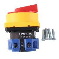 25A Isolator Switch Changeover Switch 2 Positions Universal Cam Selector Latching Switches 550V 25A