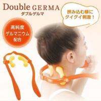 ส่งฟรี จากไทย double germa massge ไม้นวดคอซิลิโคนคู่ กดจุดแก้ปวดคอ เก็บเงินปลายทาง