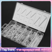 555 ชิ้น/เซ็ต Cotter PIN Mechanical Hitch Hitch Hair Cotter Pin，Pins Hair รถแทรกเตอร์ Fastener ชุดคลิปปัญญากรณี