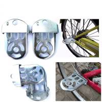 ที่พักเท้าจักรยาน อะลูมิเนียม ที่พักเท้าจักรยานอะลูมิเนียม Bicycle axle pedal Foot pedal บันไดจักรยาน ที่พักเท้า กว้าง6cm. ยาว11.3cm.