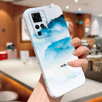 เคสพร้อมสำหรับ Vivo X50 Pro การออกแบบเรือเล็กๆน้อยๆทุกอย่างกรณีโทรศัพท์ฟิล์มกล้องเต็มรูปแบบปกป้องฝาครอบเคส