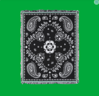 Square Rug - Paisley