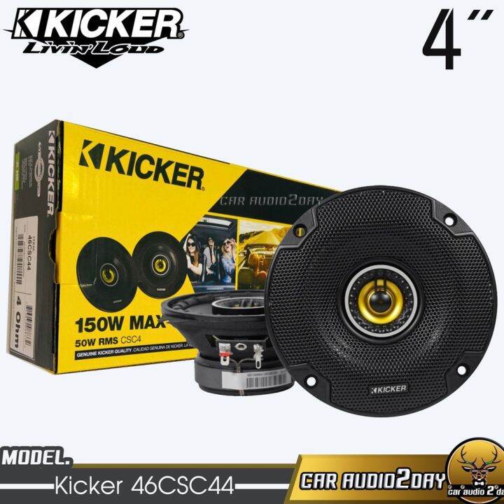 kicker-46csc44-new-model2022-ของแท้-100-ลำโพงติดรถยนต์แกนร่วม-4-นิ้ว-2-ทาง-150-watts-max-แม่เหล็ก-นีโอดิเมียม-เสียงด