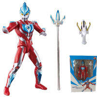 Super Cute Cartoon Ultraman Tiga Unlimited Celojede Obrobutega Zeta Movable Garage Kit Doll Toy