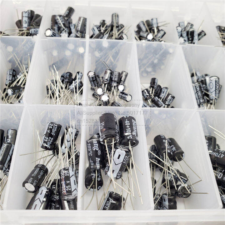 diy-electrolytic-capacitor-500ชิ้นล็อตกล่อง0-1uf-1000uf-24ค่าอลูมิเนียม-electrolytic-capacitors-assorted-kit-และเก็บ16-50v