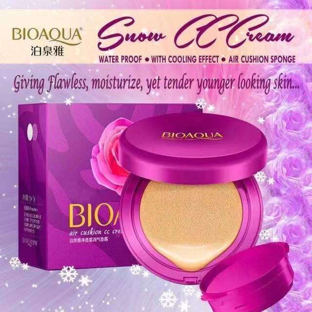Original Bioaqua Air Cushion CC Cream 15g + Refill 15g ( Natural Shade