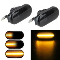 A Pair Turn Signal Light LED Car Dynamic Side Marker Blinker Light For Nissan Qashqai Navara Micra 350Z Note PathfinderSignal Light Assemblies Parts