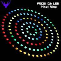 WS2812 Round Modules RGB LED Ring Full-Color Built-in Driving Lights Pixel Digital Individually Addressable Led Circle DC5V