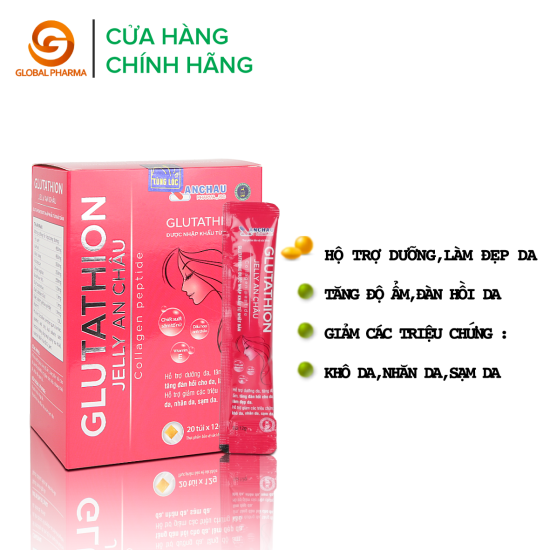 Thạch collagen glutathion jelly an châu - dưỡng da, tăng độ ẩm - ảnh sản phẩm 1