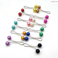 6Pcs Double Pearl Pin Bros ตุรกี Hijab เข็มกลัดผสมสี Hijab เข็มกลัด Shawl คลิป M20005-6PCS