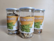 Bánh Biscotti Gạch Đỏ Siêu Hạt, Không Đường Ngọt