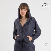 GSP Jacket ฮู้ดดี้แจ็คเก็ตทรงหลวม ผ้ายีนส์เนื้อนุ่ม (PY97NV)