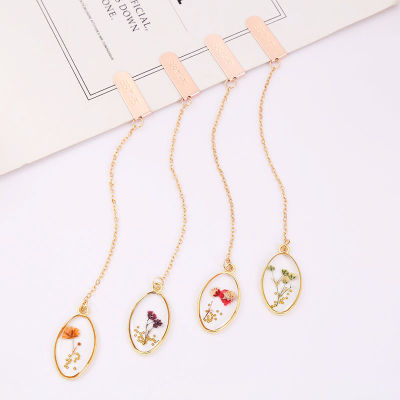 Bookmark Pendant Chain Bookmark Student Bookmarks Small Oval Embossed Bookmark Student Page Folder Crystal Embossed Bookmark