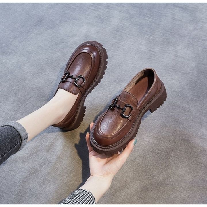 authentic-leather-shoes-2022-spring-and-autumn-new-lok-fu-round-toe-british-style-single-shoes-widened-big-head-deep-mouth-soft-sole-mothers-shoes