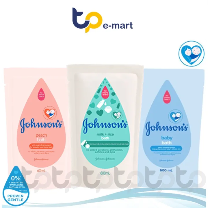 Johnson's Baby Bath Refill 600ml Lazada