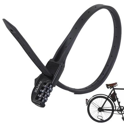 Combination Bike Lock Portable Bicycle Lock For Adults Zip Tie Bike Lock Multi Purpose Combo Lock Security Bicycle Lock Bike Locks